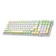 thumbnail image 2 of Teclado mecánico para juegos Teclas PBT intercambiables en caliente Cable USB 2.4G V5.0 para PC Interruptor marrón perfke Teclas de teclado, 2 of 7