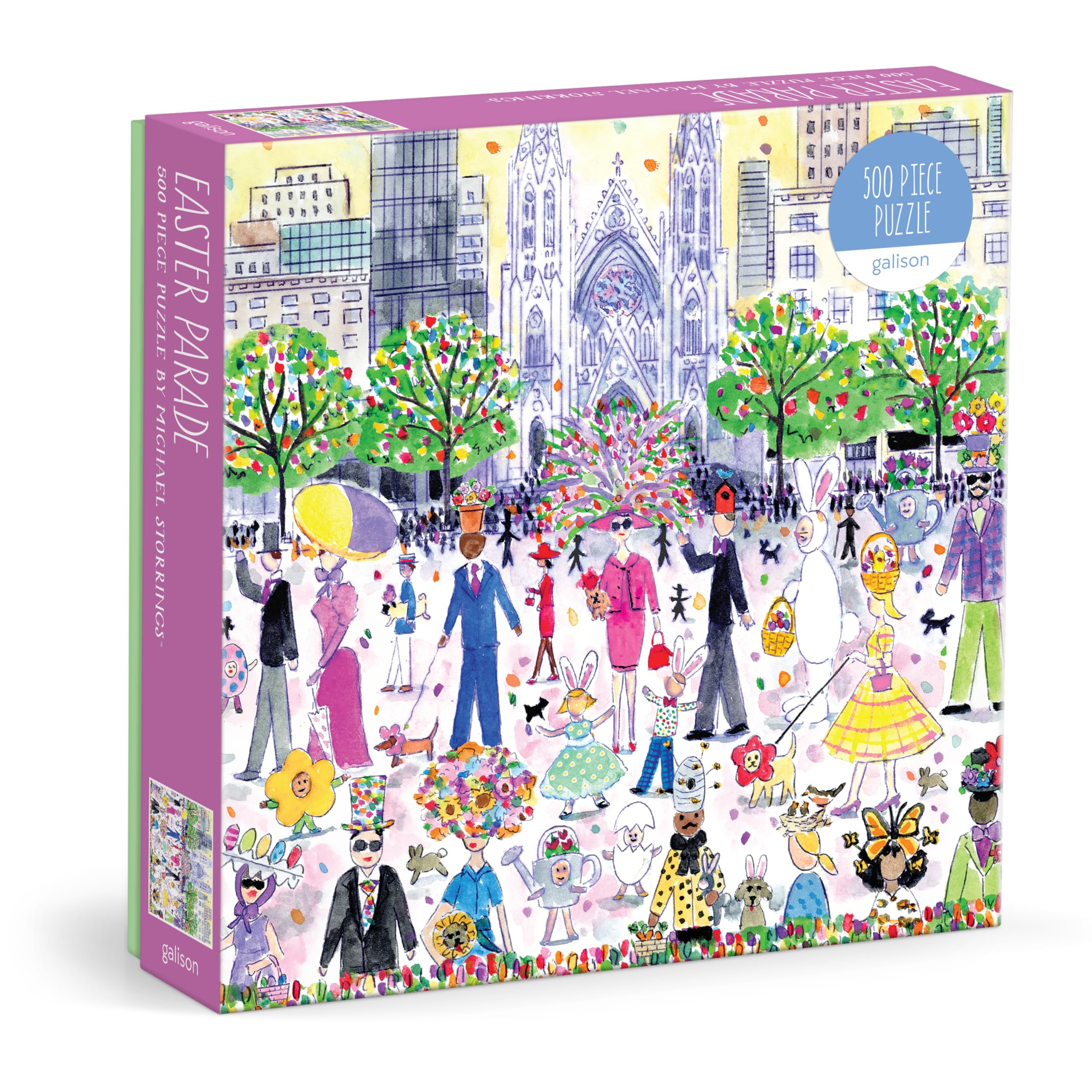 Michael Storrings Easter Parade 500 Piece Puzzle (Jigsaw)