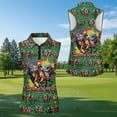 thumbnail image 4 of Aplkyhs Matching Couple Golf Shirts Horse Racing Funny Men Women Matching Couple Golf Shirts 4-Way Stretch Golf Tennis Tank Top Quick Dry Suitable for Tennis Enthusiasts, 4 of 6