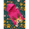 thumbnail image 3 of Jolly Corgi Reindeer Antlers Hoodie Men - Men Hoodie, Large, 3 of 4
