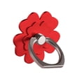 thumbnail image 1 of Sidaley Soporte Universal para anillo de dedo de teléfono con flores, accesorios portátiles para teléfono para iPhone, Huawei, soporte para anillo Teléfono y Comunicación rojo, 1 of 4