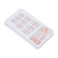 thumbnail image 2 of False Glossy Nails, Breathable False Nude Nails  Appearance 24PCS  For Girls For Parties, 2 of 8