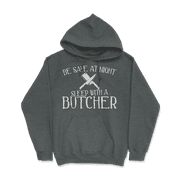 Funny Butcher T-Shirt - Be Safe at Night