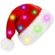 thumbnail image 1 of LED Hat funny hat Plush Santa Hat Light Up Funny Hats for Kids Adults Built-in Lights Red Santa Claus Hat Classic Cosplay Hat, Hat for Adults, Kids, 1 of 4