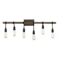 thumbnail image 3 of 6 Light Bath Bar-Industrial Style with Farmhouse and Rustic Inspirations-10.25 inches Tall By 39 inches Wide Bailey Street Home 159-Bel-2749735, 3 of 5