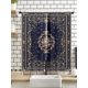 thumbnail image 4 of 2pcs/Set Bohemian Art Traditional Farmhouse Moroccan Geometry Digital Printed Curtains With Rod Pocket, For Living Room Home Decoration, 4 of 5