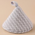 thumbnail image 1 of Tapa triangular para cazuela de cocina con lazo para colgar para cocinar y hornear en la cocina, 1 of 6