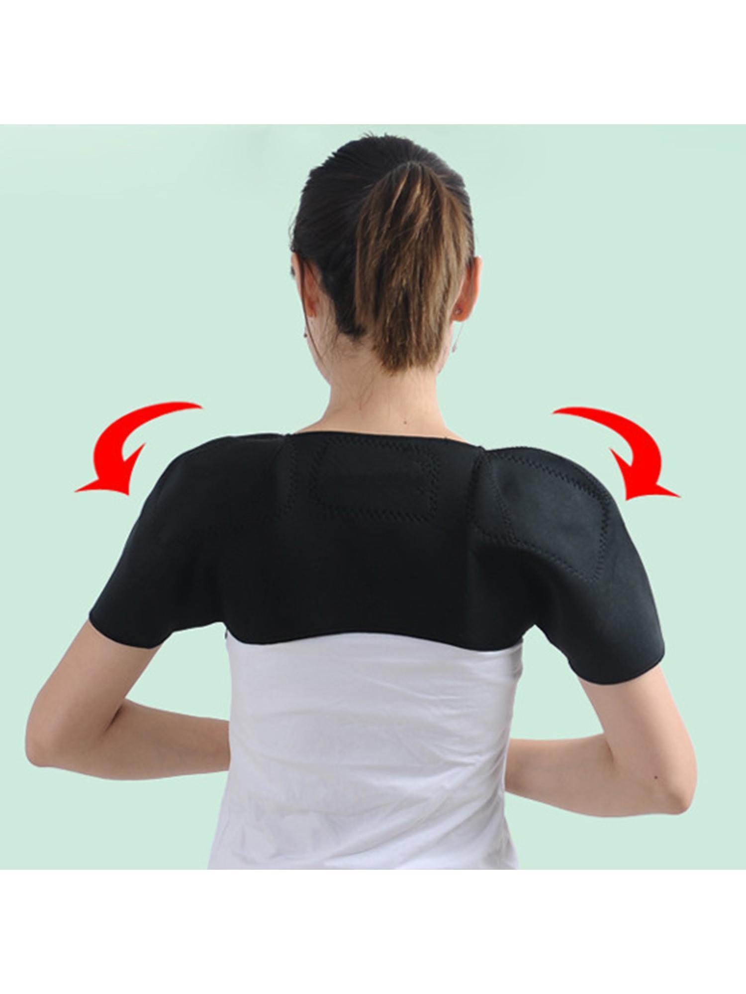 Shoulder Support Brace Protector Belt Pain Relief Heat