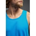thumbnail image 5 of Expert Brand USA-Made Men's DriMax™ Athletic Tank Top, Safety Blue, XXL, 5 of 6