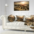 thumbnail image 3 of Designart 12" x 20" Brown Polyester Throw Pillow, 3 of 5