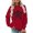 v#105Red506, variant on Rggeeun Crew Neck Sweatshirts Women Pumpkin Pattern Plus Size Loose Long Sleeve Soft Relaxed Fit for Halloween Training Simple Tops,Blue,L