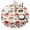 flowers-207, variant on Round Tablecloth Spring Summer 60x60 Inch Round flower Table Cover for Party Dinner Picnic