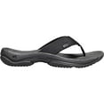 thumbnail image 3 of KEEN Mens KONA FLIP-M Flat Sandal - Black/Steel Grey, 3 of 3