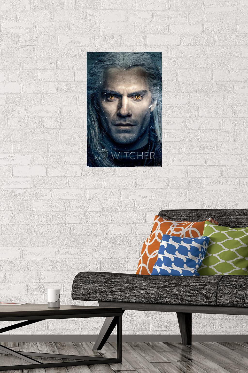 Netflix The Witcher - Closeup Wall Poster, 14.725" x 22.375"