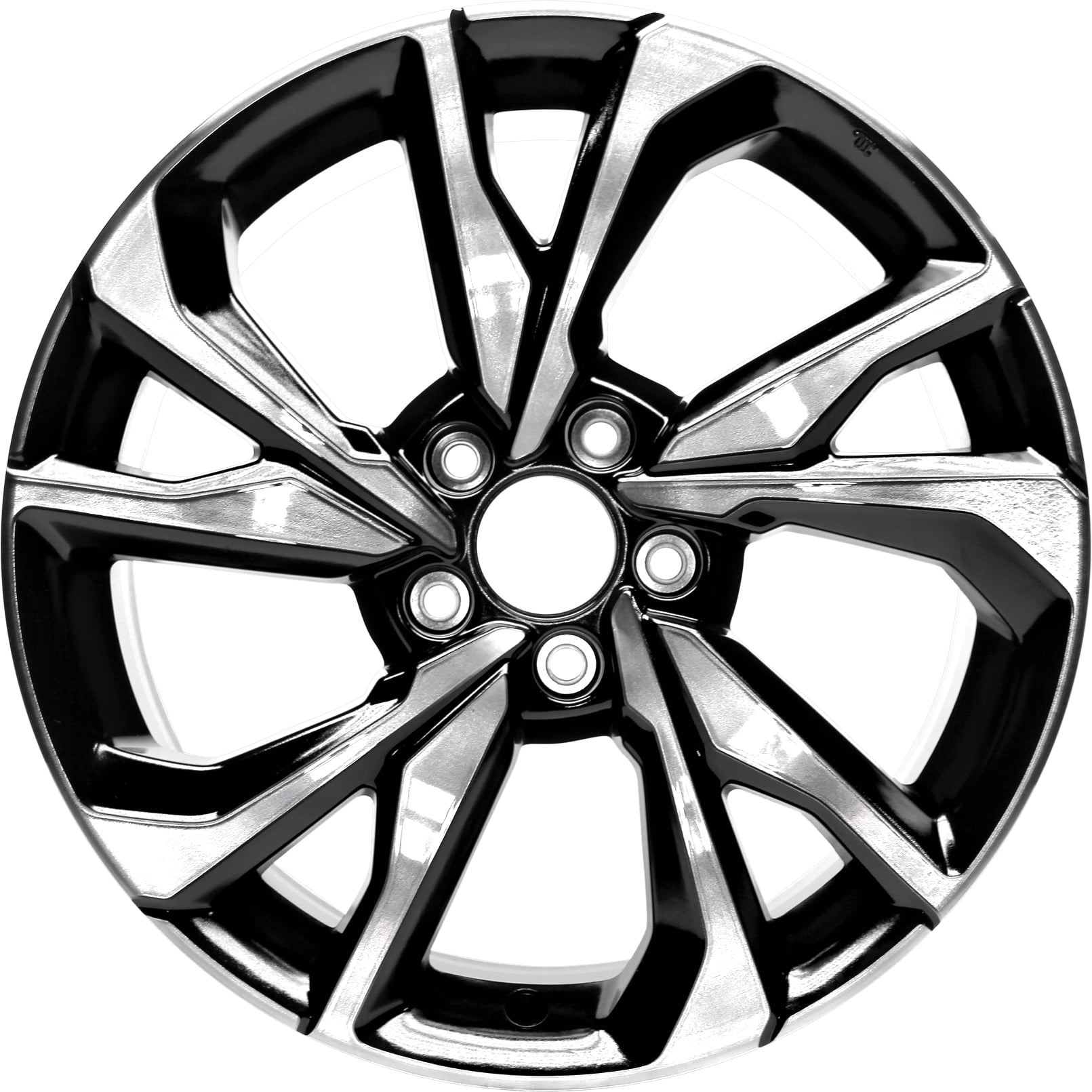 18 Inch Aluminum Wheel Rim For Honda Civic 2017-2020 5 Lug 4.5mm 10 ...