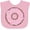 AD-Pink, variant on Inktastic Pink Donut with Sprinkles Boys or Girls Baby Bib