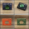thumbnail image 2 of Colorful  Shockproof Silicone Dustproof Frame Cover Instant Camera Protective Case Soft Film Camera Shell ARMY GREEN, 2 of 8