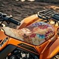 thumbnail image 3 of Uorisanigo Universal ATV Seat Covers Water-Resistant Cover Compatible with Sportsman Rancher Foreman Scrambler Kodiak Grizzly Arctic Cat, Mandala Highland Cow, 3 of 7