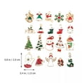 thumbnail image 6 of GKNET 20 Pcs Christmas Phone Pendant Xmas Charms Pendants Jewelry, 6 of 9