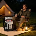thumbnail image 5 of Insulated Cooler Backpack for Picnic and Camping, Leakproof Double Shoulder Ice Bag with Multiple Compartments for Lunch, Drinks and Outdoor Travel, 5 of 6