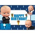thumbnail image 3 of Juego de 90 piezas de guirnalda de globos con temática de Boss Baby, kit de arco de globos de helio de aluminio para baby shower de recién nacidos, suministros de decoración para fiestas infantiles, 3 of 5