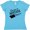 Aqua, variant on Inktastic Someone in Montana Loves Me Women's V-Neck T-Shirt