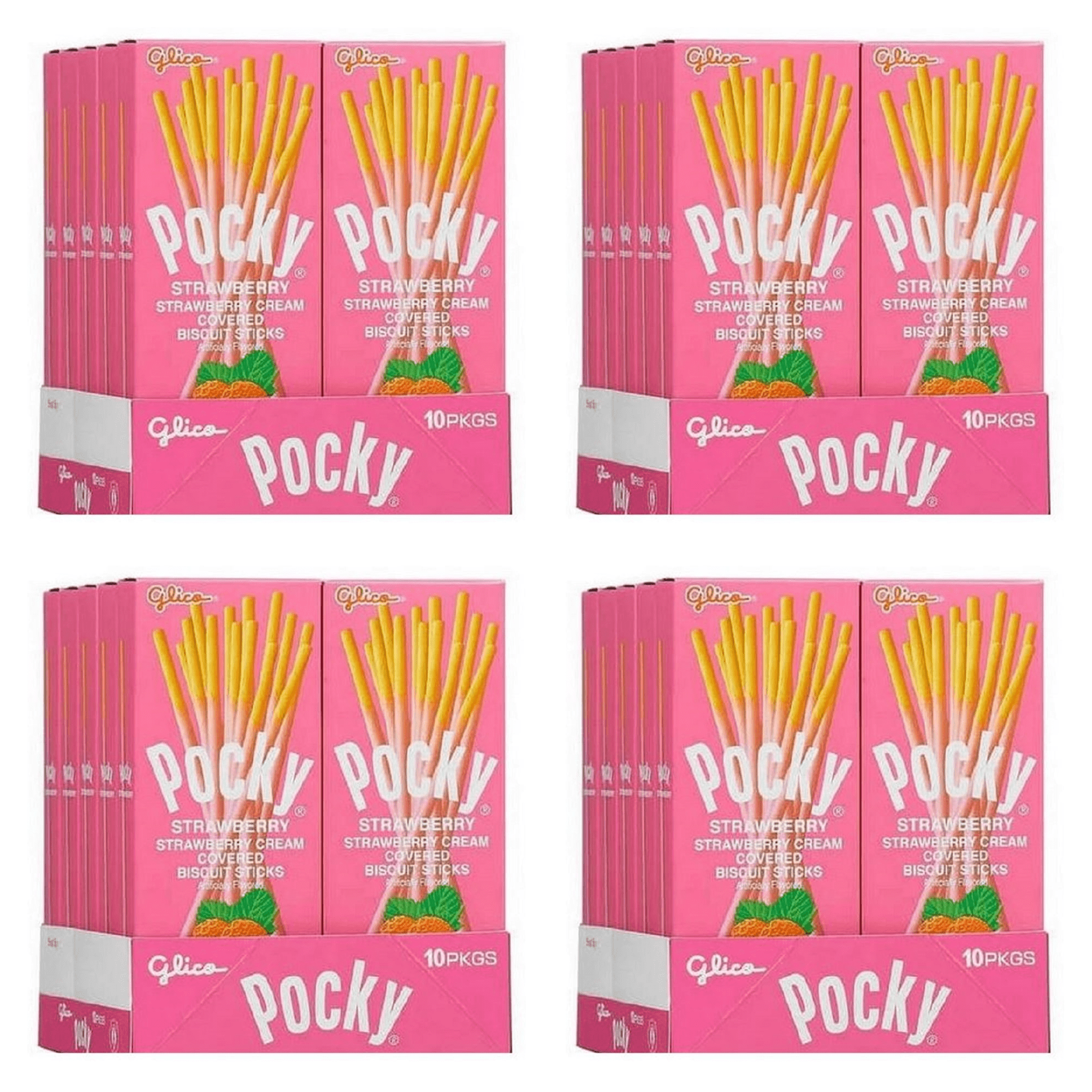 Pocky 70g Biscuit Sticks Mix of 6 Flavors Chocolate Strawberry