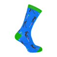 thumbnail image 1 of Mens Novelty Funny Golf Socks | Mr Heron | Breathable Crew Fun Patterned Bamboo Dress Socks, 1 of 2