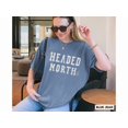thumbnail image 4 of Unisex Headed North Tee, Comfort Colors Sad Bug Shirt, Indie Folk Concert T-Shirt, Distressed Varsity Graphic Tee, Vintage Summer Shirt, Vermont T-Shirt, 4 of 5