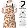 thumbnail image 4 of Kdxio Cartoon Apron with Pockets Adjustable Kitchen Aprons for Men Women Waterproof Aprons for Cooking,Drawing,Crafting, Baking Household Cleaning, 4 of 8