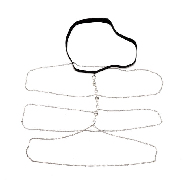 Thinsony Leg Chain Fashionable Thigh Chains Simple Style Personality Body Jewelry Bodychain Accessory Party Wide Application