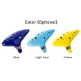 thumbnail image 4 of Instrumento musical portátil Alto C Ocarina de 12 hoyos con bolsa protectora, 4 of 8