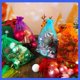 thumbnail image 3 of Bolsas de regalo Funtery, 200 unidades, malla de organza, 20 x 30 cm, multicolor, 3 of 7