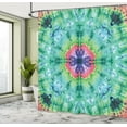 thumbnail image 5 of Ambesonne Green Shower Curtain, Ombre Art Pink Indigo, 69"Wx70"L, Green Pink, 5 of 5