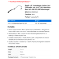thumbnail image 2 of Supply Left Turbocharger Coolant Line - Compatible with 2013 - 2018 Mercedes-Benz G63 AMG 5.5L V8 Turbocharged - Dorman, 2 of 2