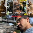 thumbnail image 2 of Tactical Shooting Glasses – Windproof & UV400 Protection, 3 Interchangeable Lenses for Outdoor Sports, 2 of 6