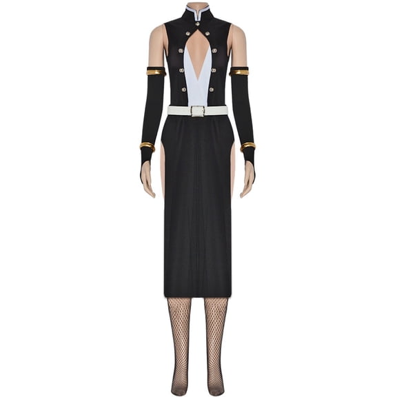 Adult Women Tengen Uzui Style Dress Outfit Japanese Inspired Fashion Set