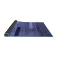 thumbnail image 2 of Ahgly Company Indoor Rectangle Abstract Blue Modern Area Rugs, 8' x 12', 2 of 4