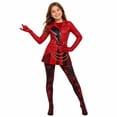 thumbnail image 3 of Red Jumpsuits Halloween Costumes, Rise of Red Cosplay Costume, Long Sleeve Onesie‌, Movie Character Cosplay for Masquerade, 190, 3 of 8