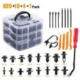 thumbnail image 2 of Car Plastic Fasteners Kit,620Pcs Car Bumper Retainer Bumper Fastener Rivet Clips Door Trim Panel Clips Exquisite Design, 2 of 6