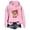 Pink, variant on Fiaer Christmas Hoodie for Women Cute Reindeer Graphic Hooded Sweatshirts Long Sleeve Plus Size Fashion Comfort Tops Pink XL