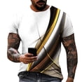 thumbnail image 2 of Men's T Shirts Short Sleeve Moisture Wicking Lightweight Crew Neck Casual Shirts for Men Summer Casual Tops, 2 of 5