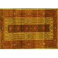 thumbnail image 1 of Ahgly Company Indoor Rectangle Persian Yellow Traditional Area Rugs, 6' x 9', 1 of 4
