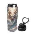 thumbnail image 2 of Goofa Cool Cloud White Dragon Print 18oz Sports Insulated Kettle With Straw Water Bottle Sports Water Bottle For Running Hiking Cycling Climbing Mans Womans, 2 of 7