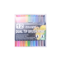 6.29in Double Tip Watercolor Pens 48ml Large Capacity Washable Markers for Drawing Doodling Art