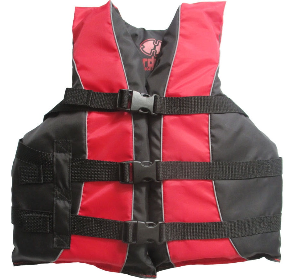 Hardcore Water Sports Fully Enclosed Neoprene and Polyester Life Jacket Vest 