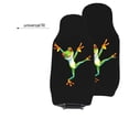 thumbnail image 6 of KAKALAD Dancing Tree Frog Car Accessories Seat Covers Set Vehicle Seat Covers Universal Front Seats Protector 2 Pcs, 6 of 9