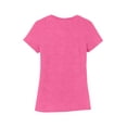 thumbnail image 6 of District Made Ladies Perfect Tri Crew Tee-4XL (Fuchsia Frost), 6 of 6