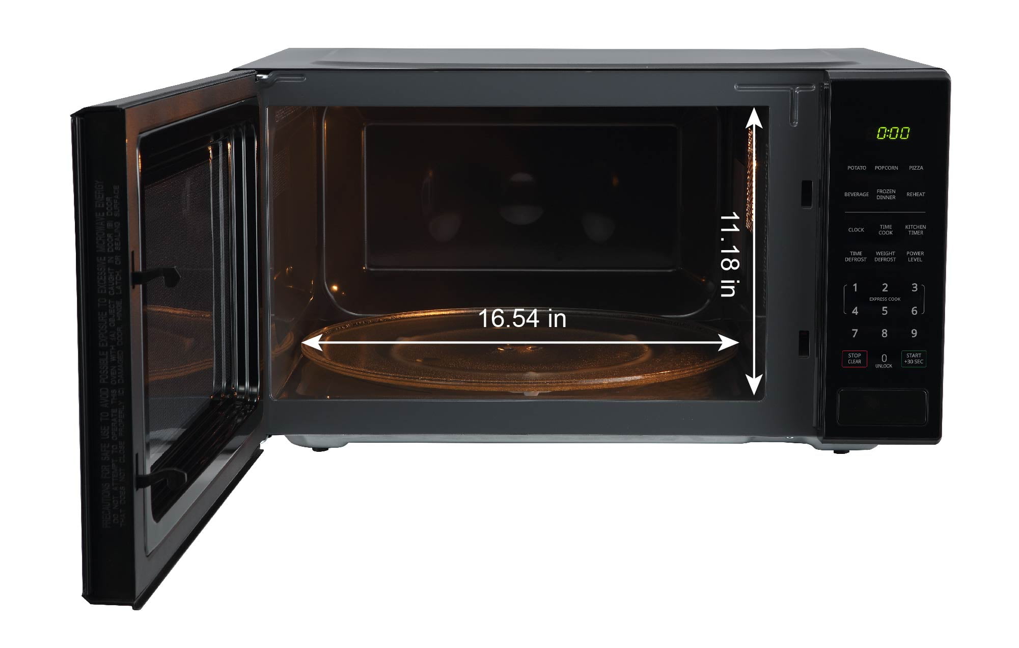 【SISANDI】 MIES CLASSIC midnight black 2 Free Shipping! Mainstays 2.2 cu ft Countertop Microwave Oven Black