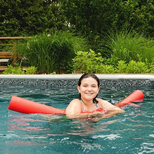Big Joe Mega Foam Pool Noodles, Kids Fun Floats, 12 Pack